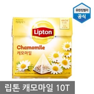 유니레버 립톤 캐모마일 허브티 10T