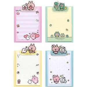 셀러허브 카나헤이의 작은 동물들 미니클립보드 메모지 4개 S24922838