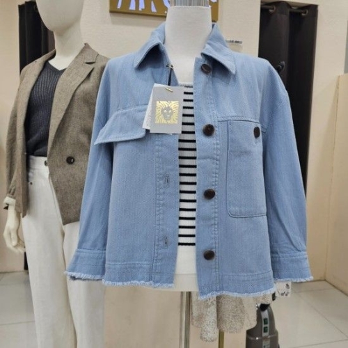 앤클라인 면100 여름 칠부 자켓 AX4H2JK9070