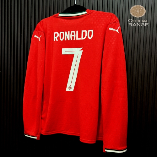 푸마 2025-26 포르투갈 홈 L/S 저지 779191-01 호날두유니폼 긴팔유니폼 오피셜마킹 네이션스리그우승