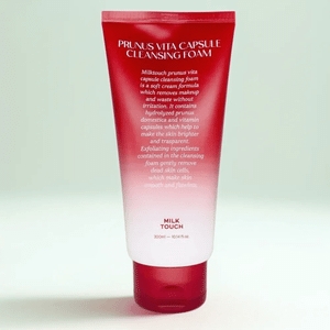 밀크터치 서양자두 비타캡슐 클렌징폼 300ml