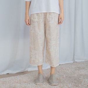 마담4060 엄마옷 팬츠 엄마바지 베르사유홈웨어-YHW2503002-중년여성