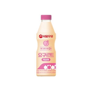  서울우유 요구르트 복숭아 750ml [10개]