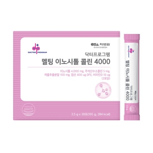 차바이오 닥터프로그램 멜팅 이노시톨 콜린 4000 30포