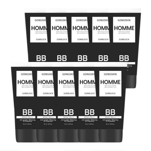 공스킨 옴므 내추럴 썬크림 BB 파운데이션 50ml