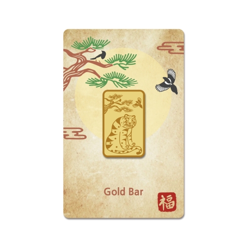 국제금거래소  까치호랑이 골드바 3.75g