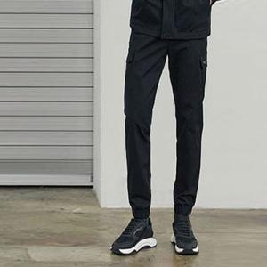 폴리스 남성 우븐 블랙 팬츠 P3PT304MBLK