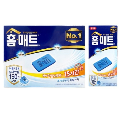 홈매트 교체용 리필 180매