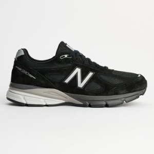 메이드 인 USA 990V4 코어 블랙 러버 아웃솔 스니커즈 U990BL4