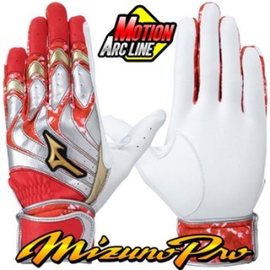 미즈노  야구 프로 배팅장갑 적실 1EJEA26062RS D2503