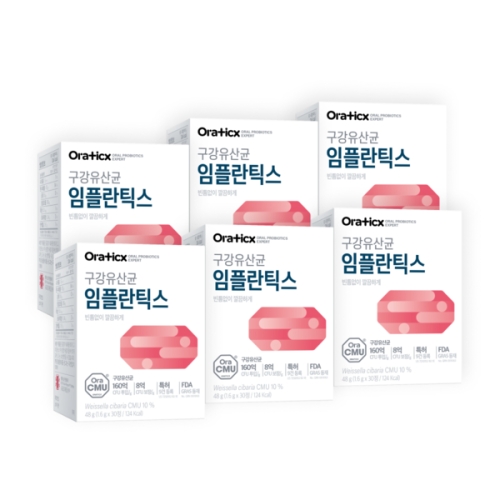 오라팜 오라틱스 구강유산균 임플란틱스 30정