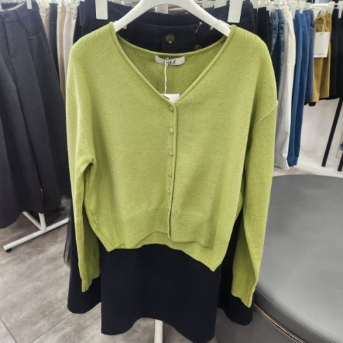 Ab.f.z DP01 단추V넥베이직카디건 AFZ5ZY31 32388725