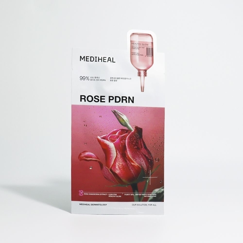 메디힐 로제 PDRN 에센셜 마스크 모공 결광