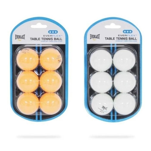 에버라스트  MEJ0LL74_53D5 탁구공 베가 3성 6개입