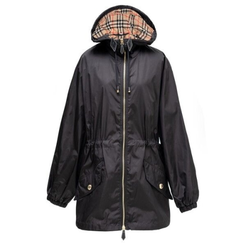 버버리 여성 나일론 라이트 후드 재킷 8042901