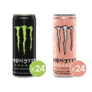 코카콜라음료 몬스터 에너지 그린 + 피치 킨 355ml