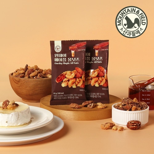 산과들에  원데이 메이플 올넛츠 20g