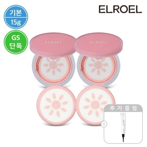 엘로엘 핑크 톤업 선쿠션 15g