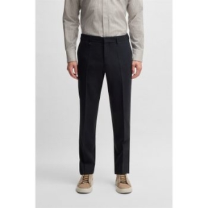 보스 SU25 x ASTON MARTIN 스트레치 울 레귤러핏 팬츠 다크 블루 50541096404