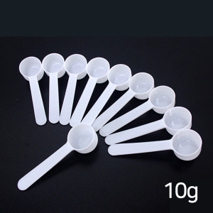 플라스틱 약수저/10g/일회용스푼/실험용약수저
