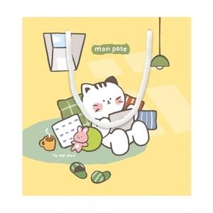 몽 포트 캐릭터 쇼핑백 FP18A-2 10개 1세트 _20629140