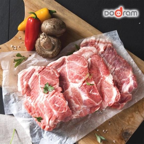 도드람푸드 도드람한돈 칼집 목심 구이용 500g