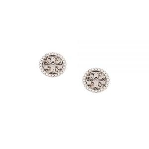 토리버치 토라버치 CRYSTAL LOGO CIRCLE STUD EARRING 84350884