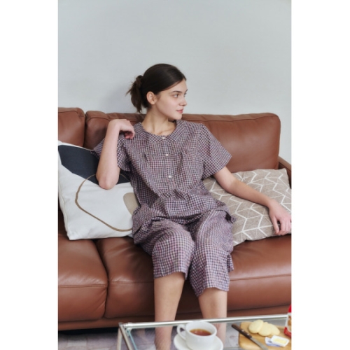 비너스 여름에 입어도 계속 시원한 찌찌미 여성 상의 홈웨어-VEV3940F