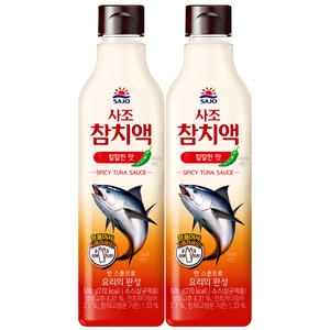사조대림 참치액 칼칼한맛 500g