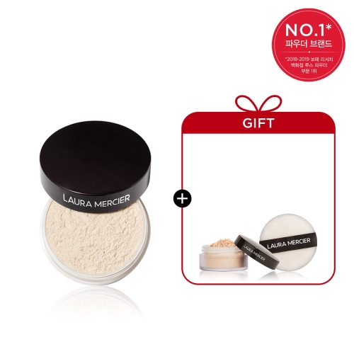 로라메르시에 미네랄 피니싱 파우더 12g + 미니트랜스루센트 파우더 + 미니퍼프