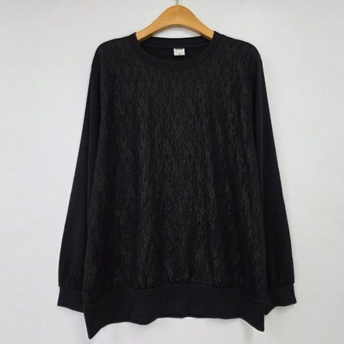 아이우먼 리안앞레이스스판루즈티 MNU122M503 빅사이즈