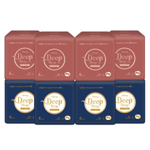 리버티 딥슬립 입는 오버나이트 대형 6개 4팩+스킨딥슬립 입는 오버나이트 대형 6개 1팩+센시티브입는오버나이트 대형 6개 4팩