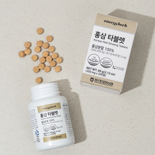 풍기인삼농협 에너지허브 홍삼 타블렛 200정
