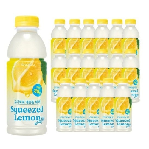 인테이크 슈가로로 레몬즙워터 500ml