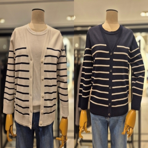 BCBG 25/여름 브이넥 가디건 B5M3K271