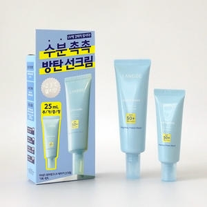  라네즈 워터뱅크 UV 베리어 선크림 50ml+25ml