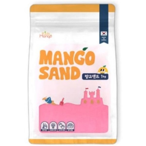 키즈망고 망고샌드 모래놀이 핑크 1kg