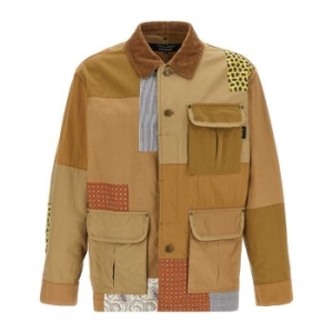 꼼데가르송 패치워크 코튼 재킷 HOJ018 1