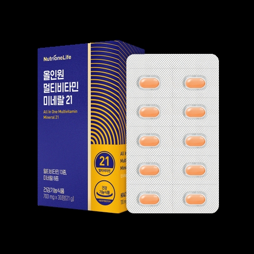 뉴트리원 올인원 멀티비타민 미네랄21 30정