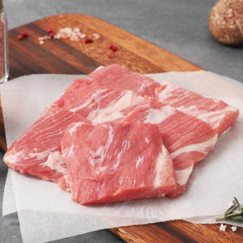 녹돈영농조합  고기장인백정 무항생제 한돈 통가브리살 400g