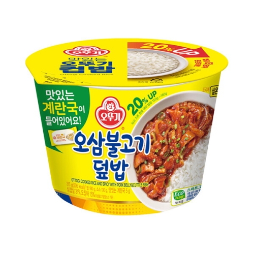 오뚜기  컵밥 오삼불고기덮밥 315g(+계란국)