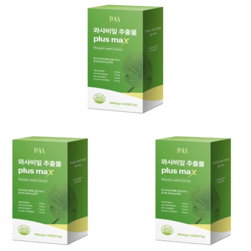 파미젠 와사비잎 추출물 plus max 120정