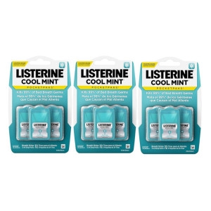존슨앤존슨  리스테린 구강청결제 필름 쿨민트포켓팩 72매