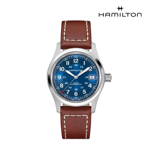 해밀턴 남성  카키필드 오토_H70455540