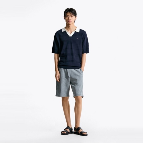 타미힐피거 남성 테리 스웨트 쇼츠_T12F3TPQ010MT1P91