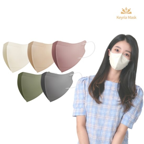 키리아 아바 새부리형 KF94 마스크 컬러5종 중형