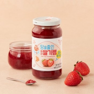 오뚜기 LIGHT&JOY 당을줄인 논산딸기쨈 480g