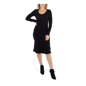 버버리 우먼 Aran Long-Sleeved Flared Knitted Dress Size 스몰 8084711 325000