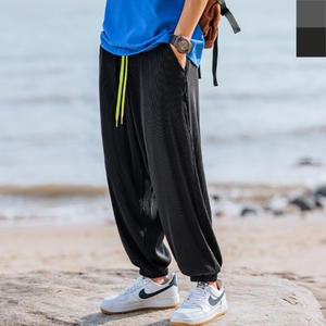 리빌모아 남자 여름 쿨링 밴딩 심플 와이드 조거 바지 DHT-PTS-SN2575238 30191_5014302187