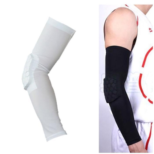 셀러허브 주식회사 브이와이 JH7N441Q_53DO 축구 팔 보호대 화이트 농구 운동보호대 32450714 567187_32450714